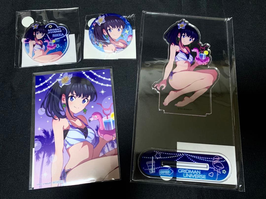 くじコレ グリッドマンユニバース ナイトプール 宝多六花 グッズセット