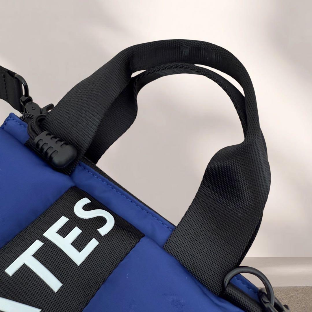 パーリーゲイツ　カートバッグ　ショルダー付 青　2way ロッカーバッグ　トート