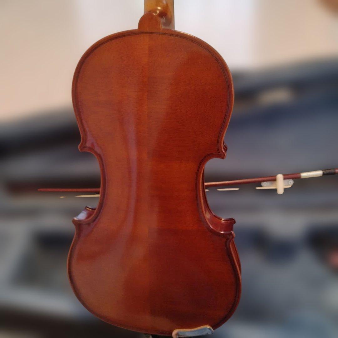 恵那Ena分数バイオリン1/2本体　弓 ソフトケース　肩当て　2021年日本製