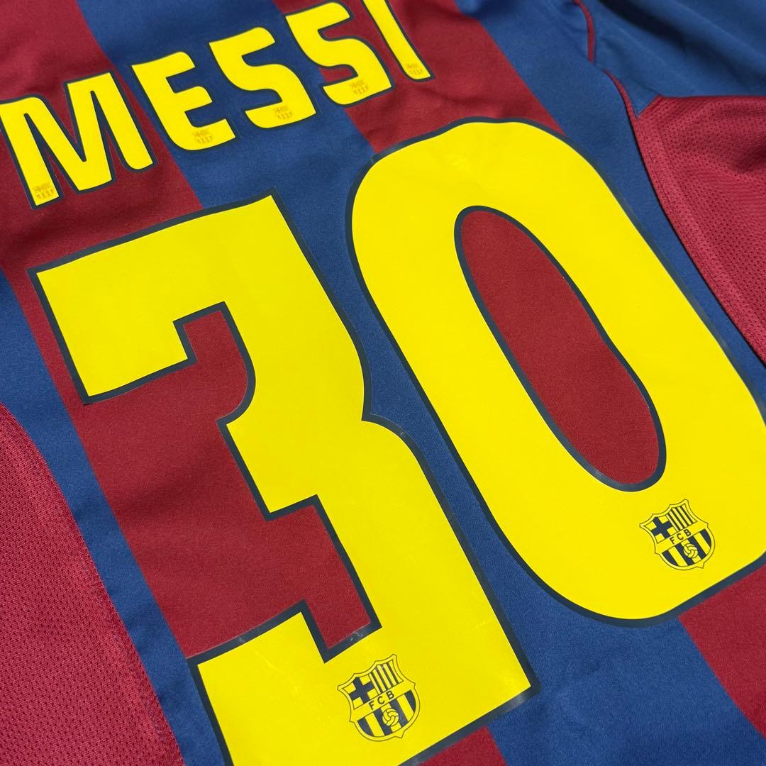 バルセロナ 04/05 #30 メッシ ユニフォーム デビュー戦