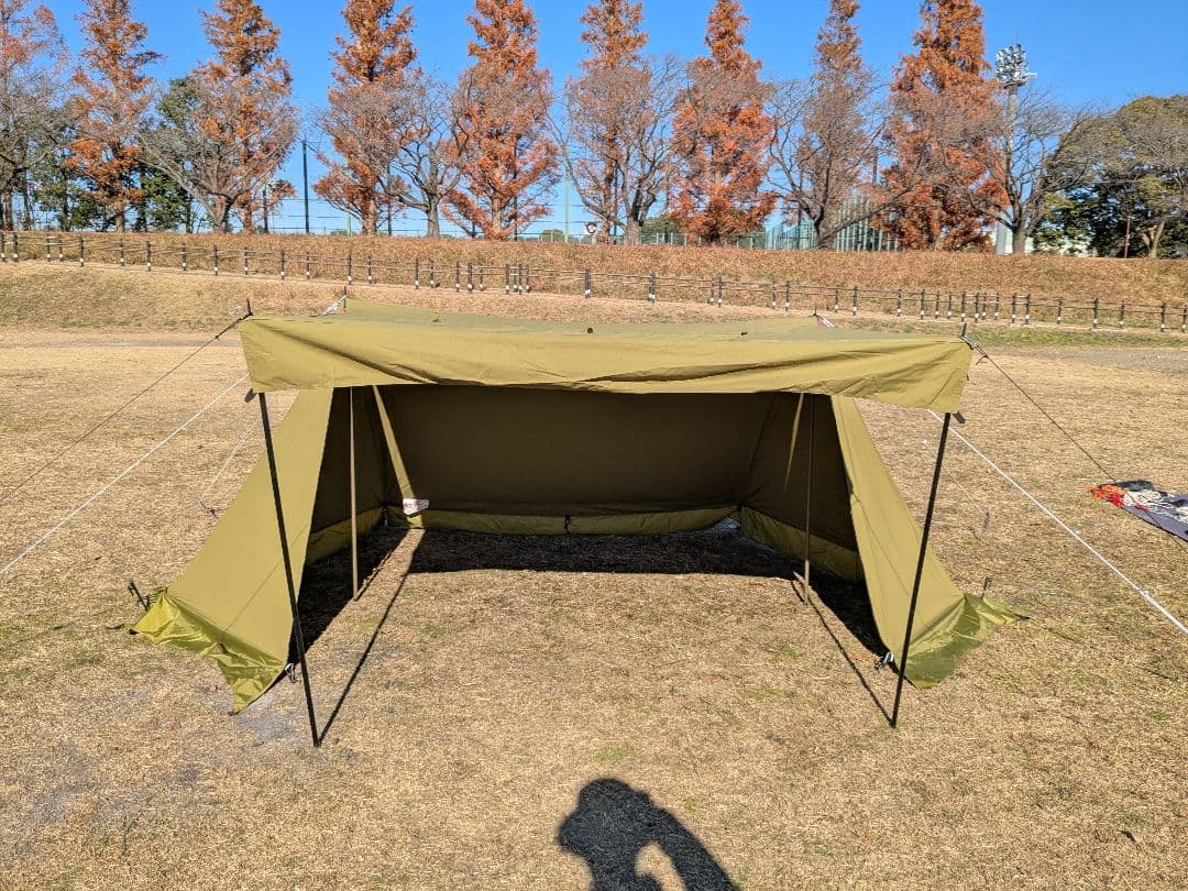 廃盤品　テンマクデザイン　炎幕TC　別売りグランドシート＆ポール付き