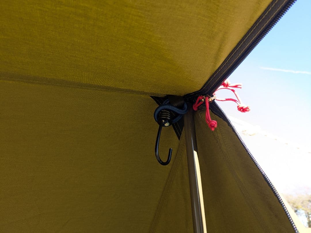 廃盤品　テンマクデザイン　炎幕TC　別売りグランドシート＆ポール付き