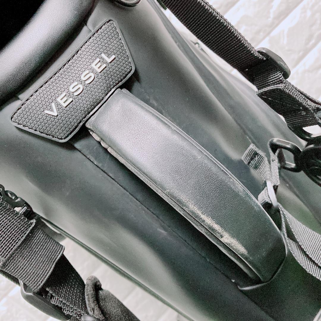 キャディバッグ ゴルフバッグ VESSEL スタンドタイプ