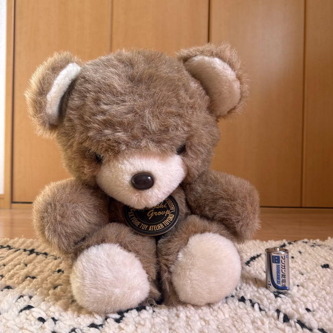 希少 レトロ shinadaくま ぬいぐるみ 大 新品級 デッドストック