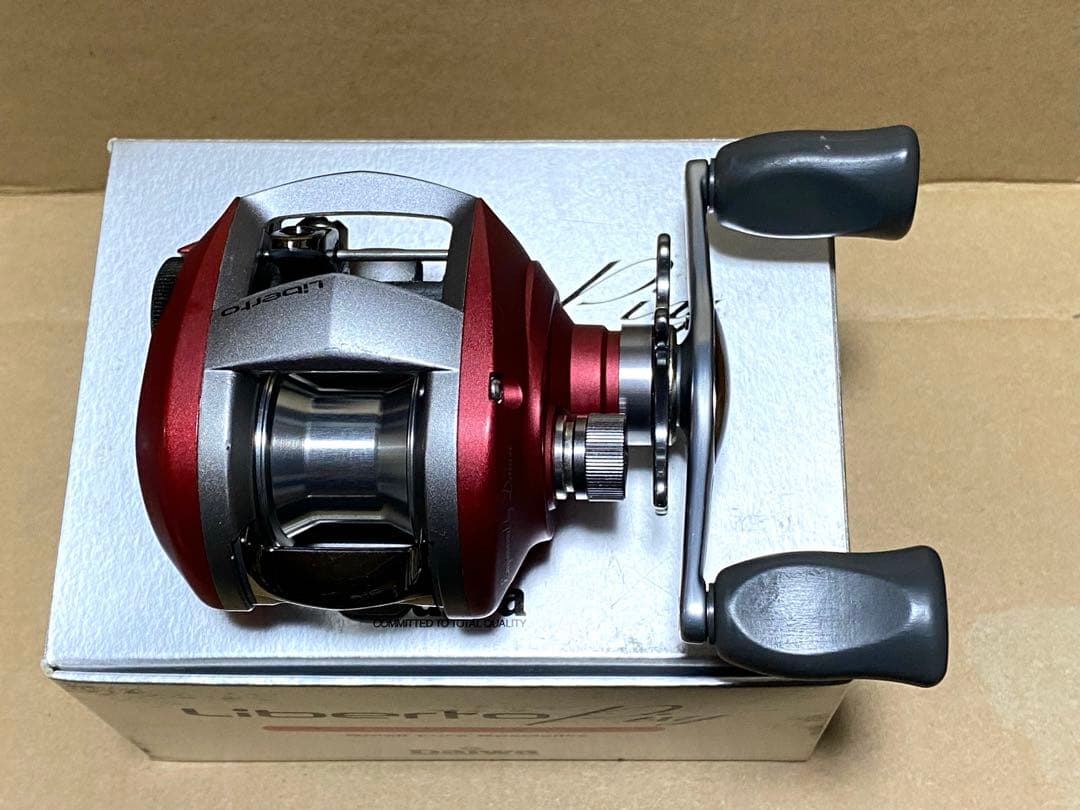 値下げ‼️美品‼️機関良好‼️ダイワ リベルトピクシー エアリーレッド　右ハンドル