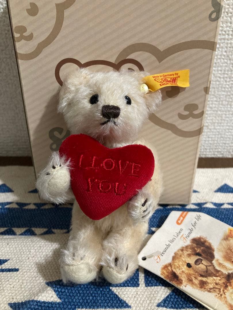 シュタイフ テディベアタグ付き廃盤レア‼️小さいくまさん