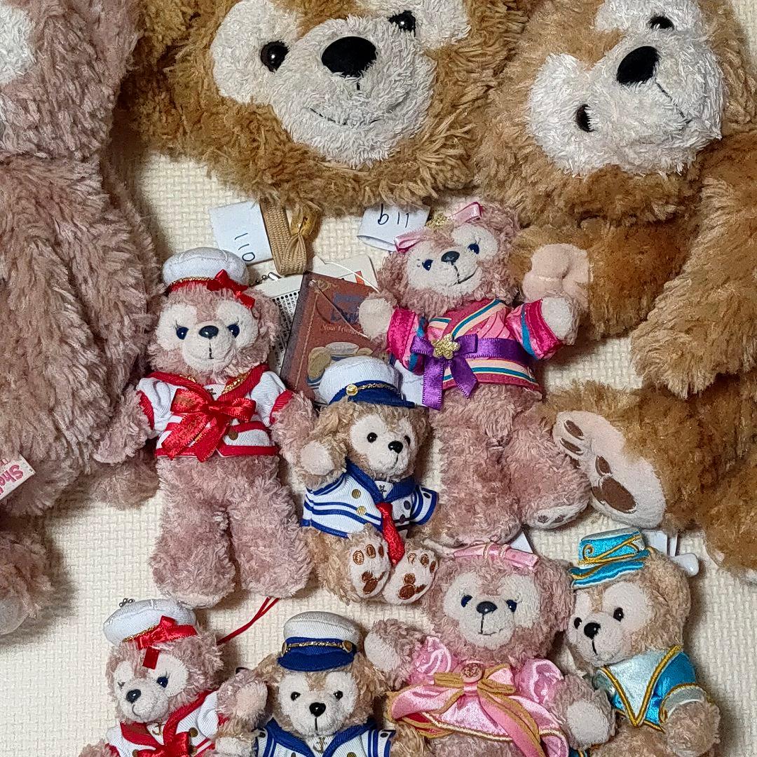 ダッフィー＆シェリーメイ　ぬいバ　ぬいポーチ　まとめ売り01