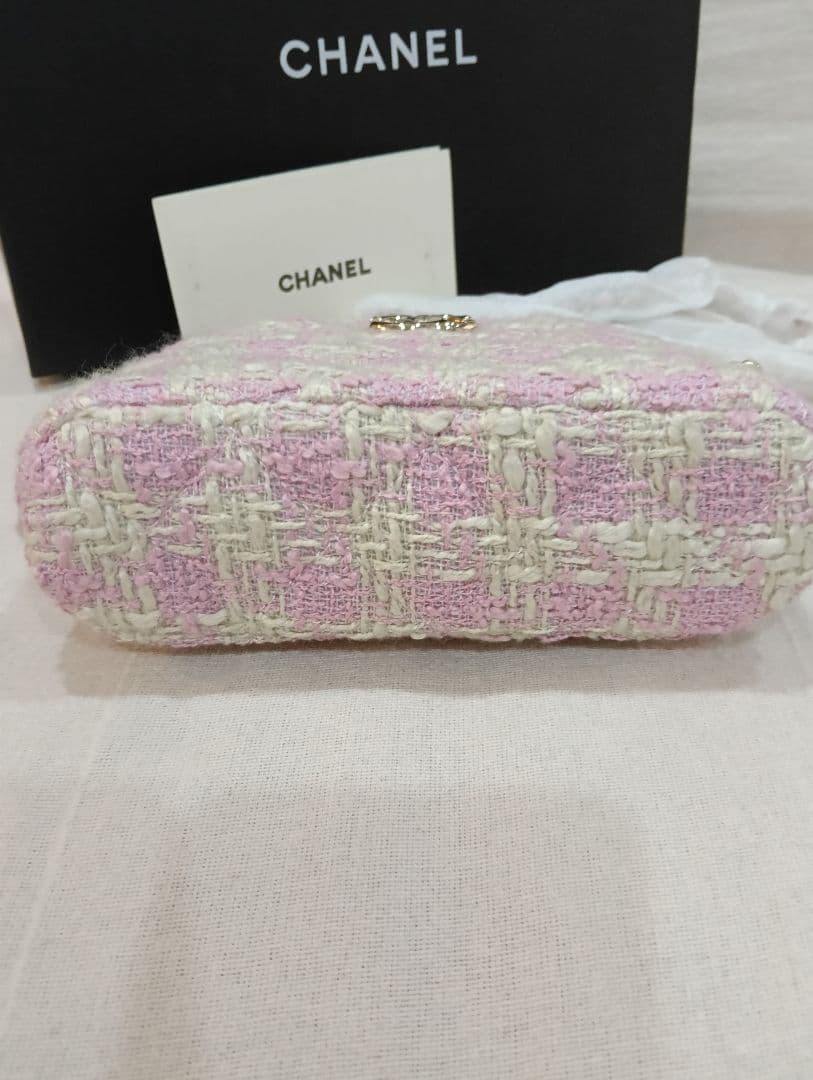 CHANELシャネル ショルダーバッグ チェーンバック　ノベルティ　ピンク