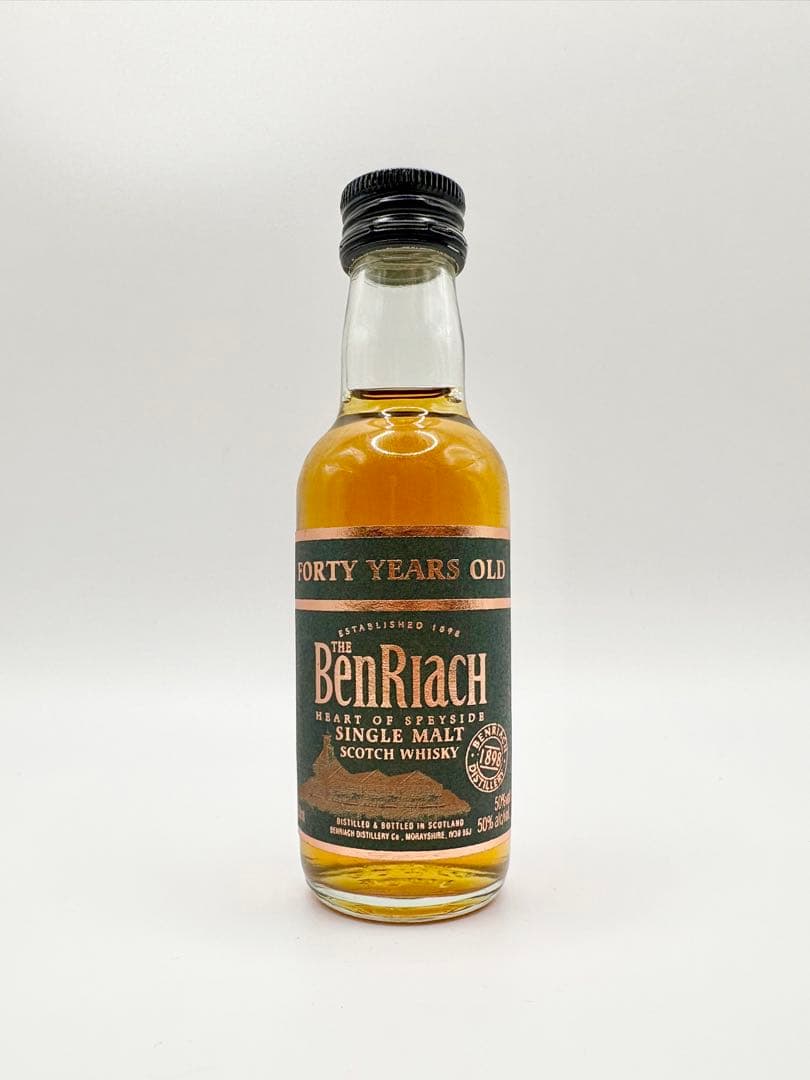 【ミニボトル】Benriach（ベンリアック） 40年