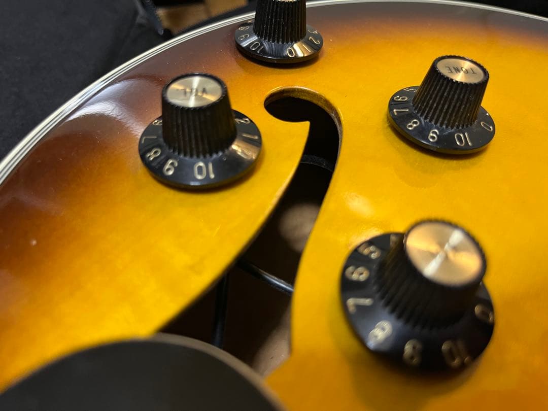 Greco S55 175 モデル73年製フルアコギター サンバースト 美品