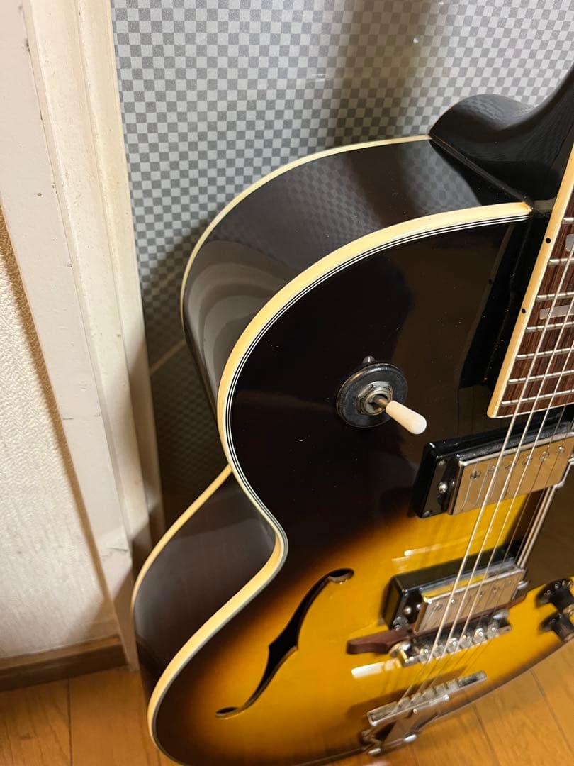 Greco S55 175 モデル73年製フルアコギター サンバースト 美品