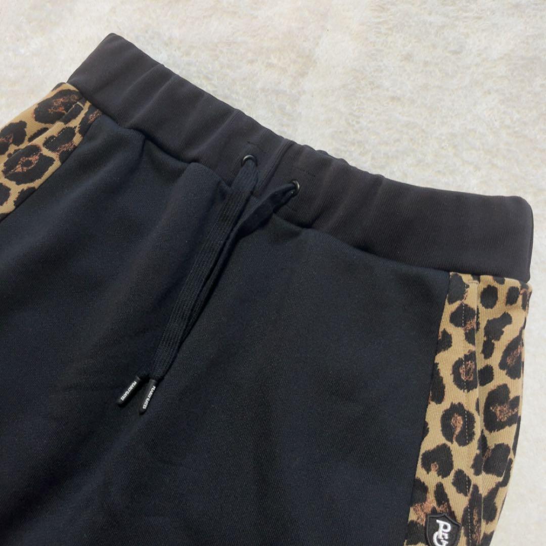 極美　パーリーゲイツ 　セットアップ　モックネック　スカート　ひょう　レオパード