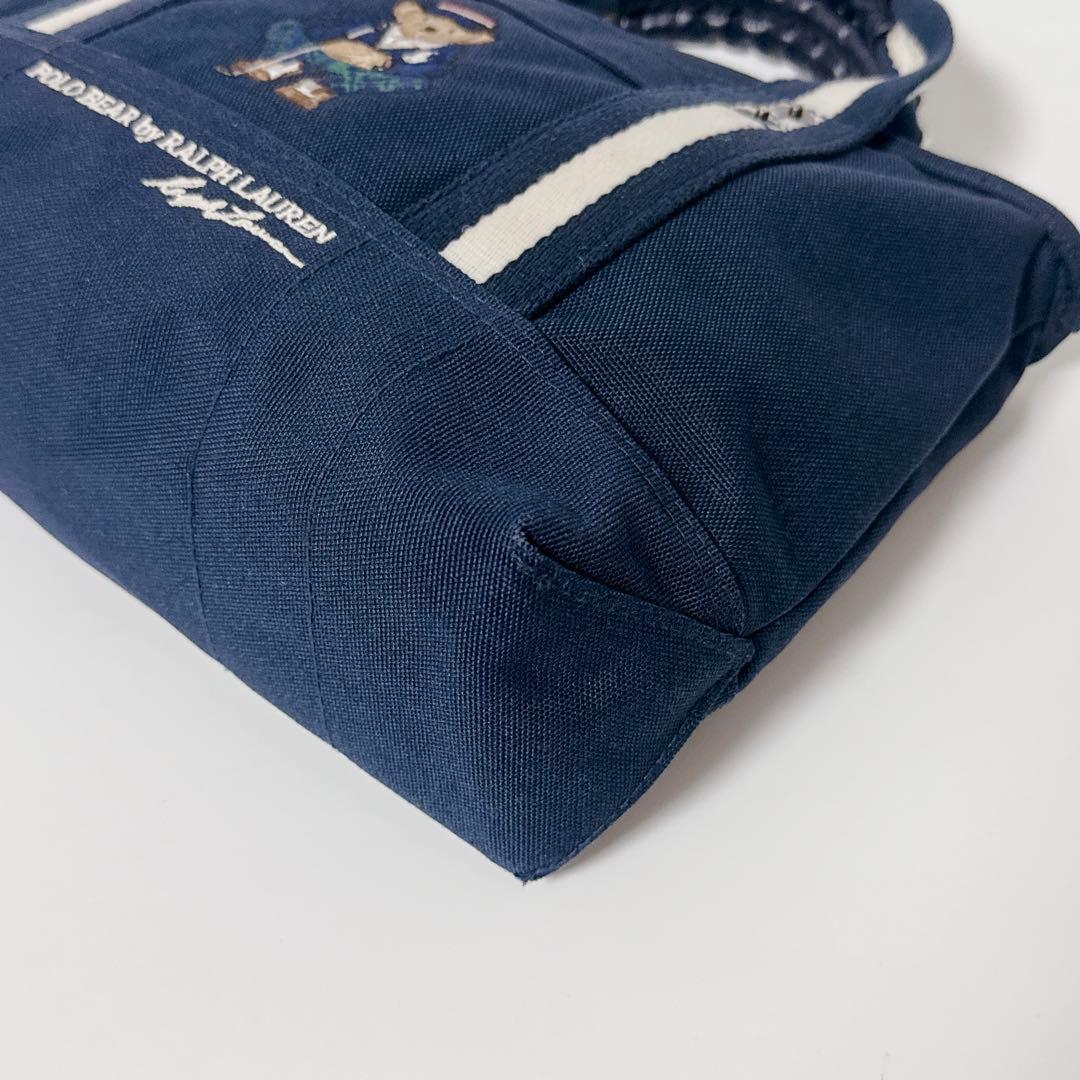 【人気商品】RALPH RAUREN ポロベア　ゴルフバッグ　トート　ネイビー