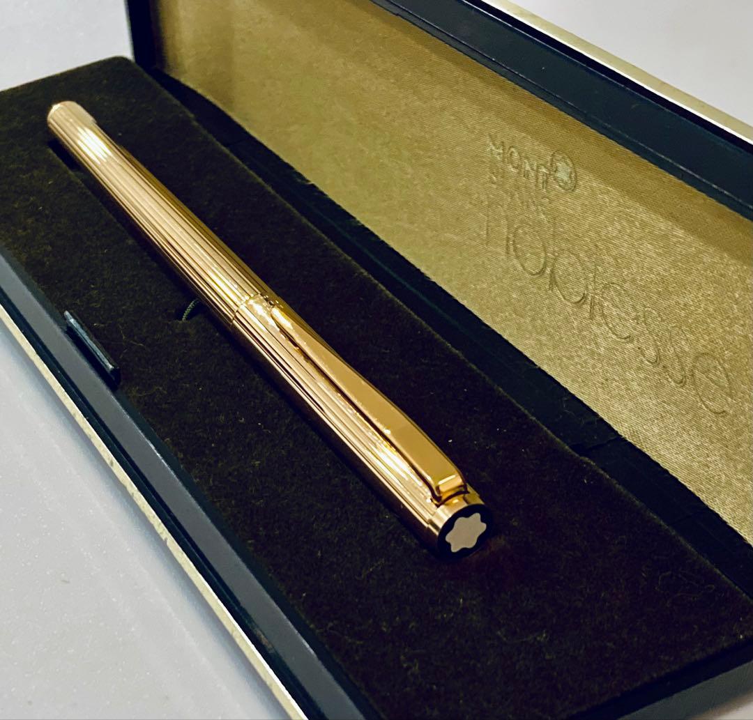 ペン先14K◆モンブラン高級万年筆 ノブレスゴールドMONTBLANC 20金張