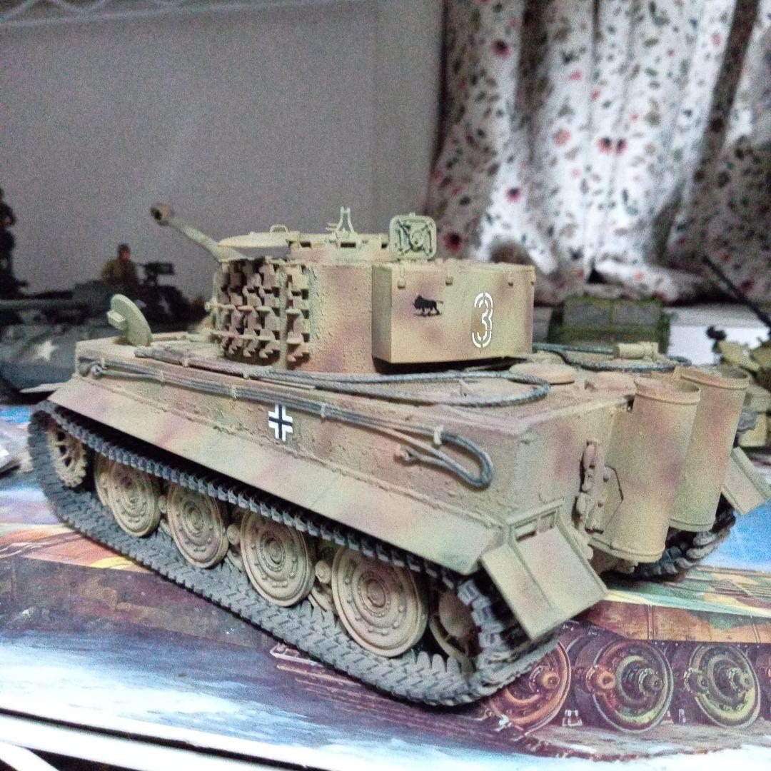値下げしました　タミヤ　タイガーⅠ型　最後期型　1／35　アクセサリーパーツ多数