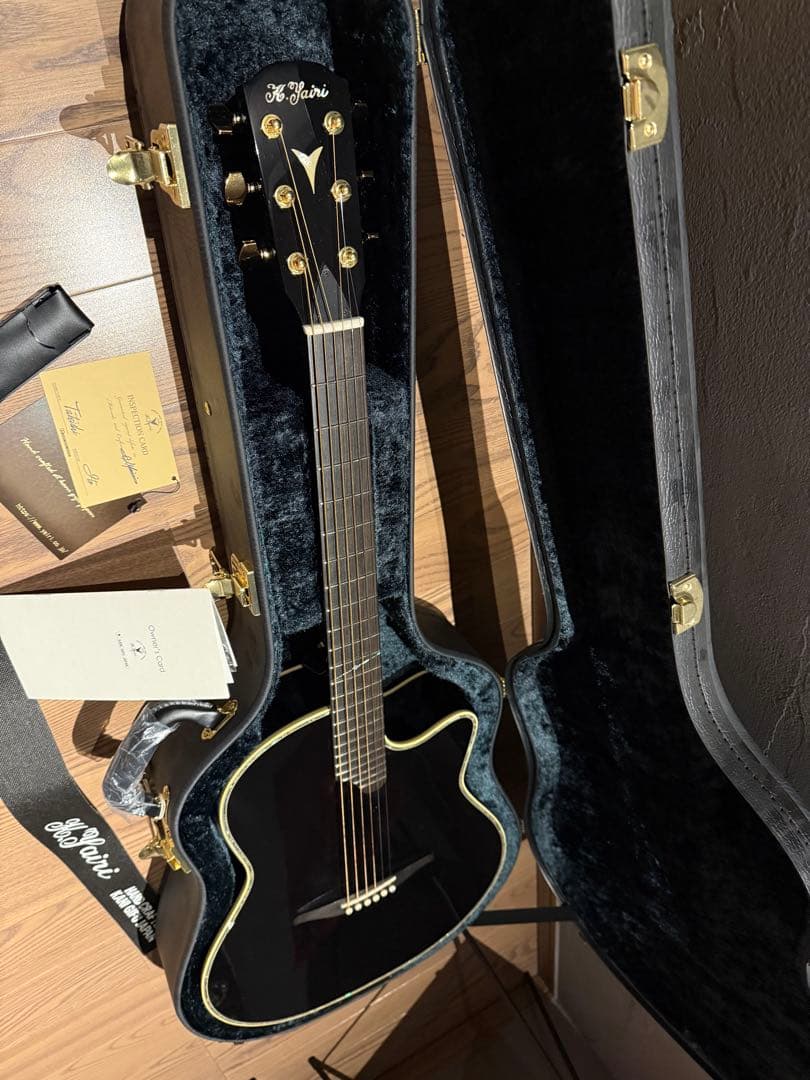 極美品 K.Yairi(ヤイリ)YD-88BK アコースティックギター