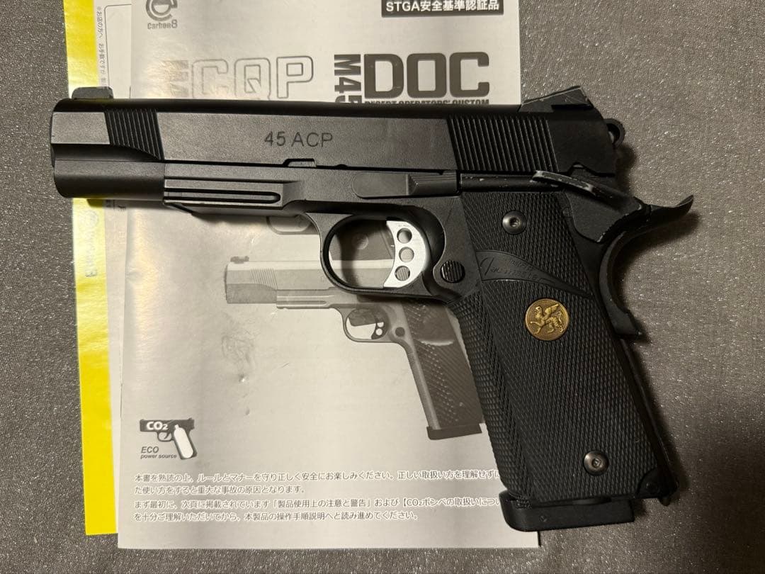 Carbon8 M45 CQP CO2ガスガン 予備マグ&ボンベ付き