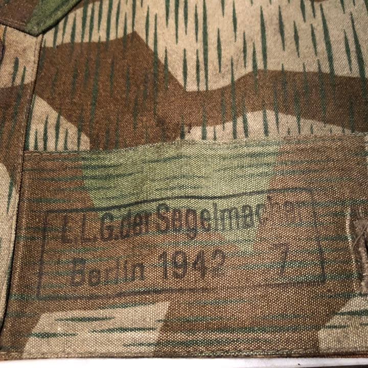 ドイツ軍★スプリンターカモ★幻のブラウン★軍幕テント★M31ツェルトバーン★野営