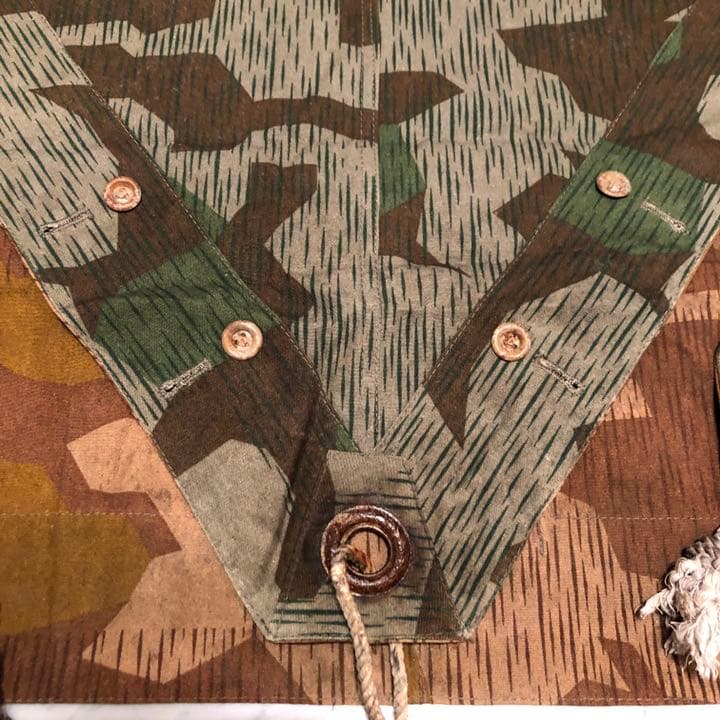 ドイツ軍★スプリンターカモ★幻のブラウン★軍幕テント★M31ツェルトバーン★野営