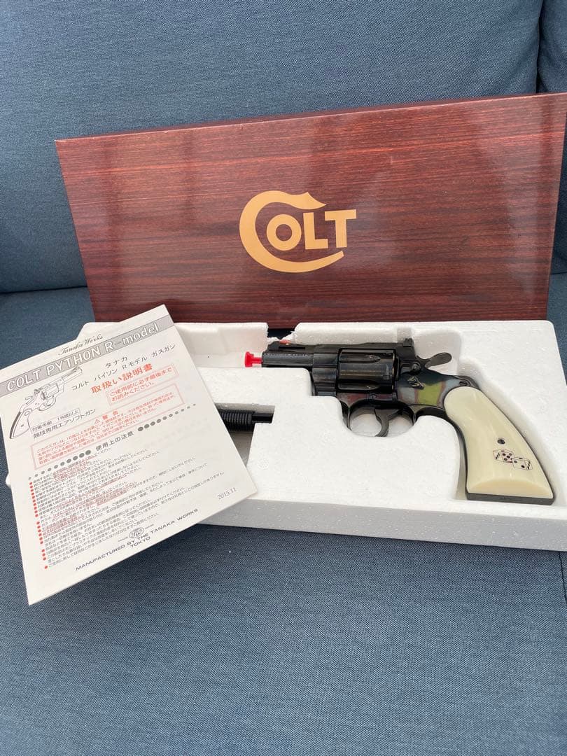 タナカ COLT 357 MAGNUM スネークアイズ　2.5インチ