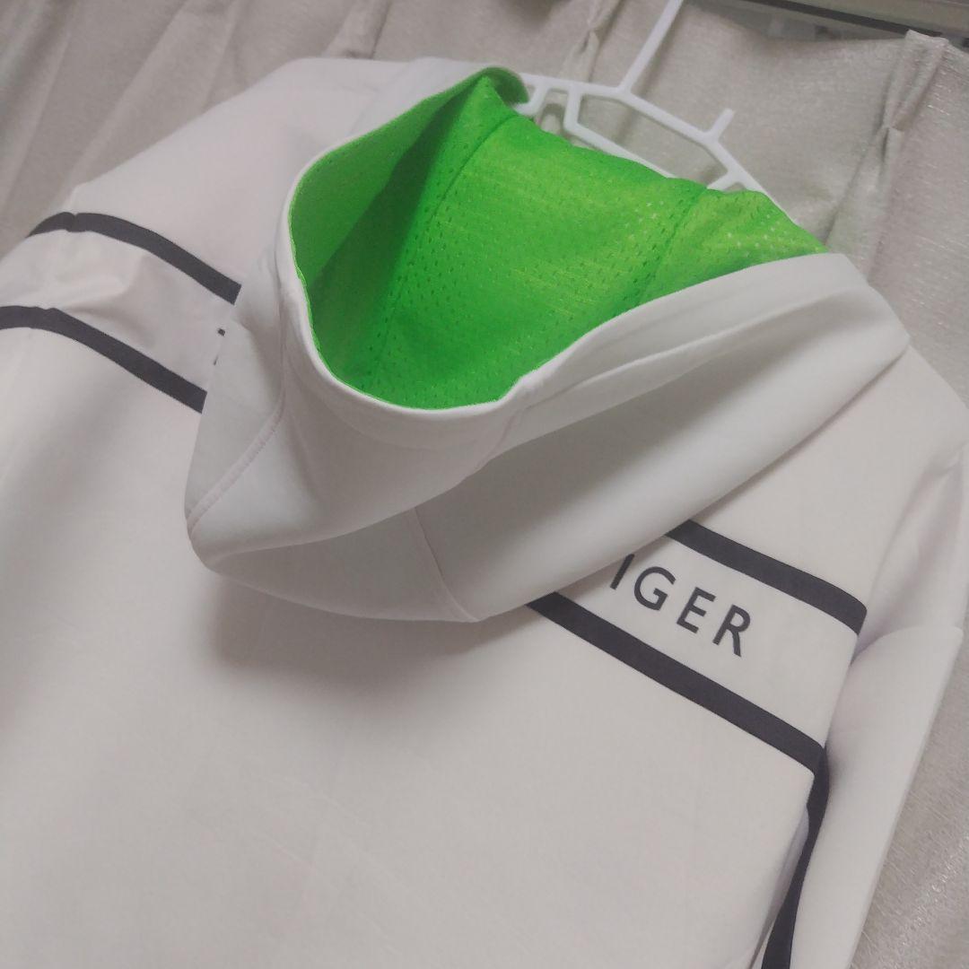 トミーヒルフィガー　ゴルフ　白パーカー　 Hilfi