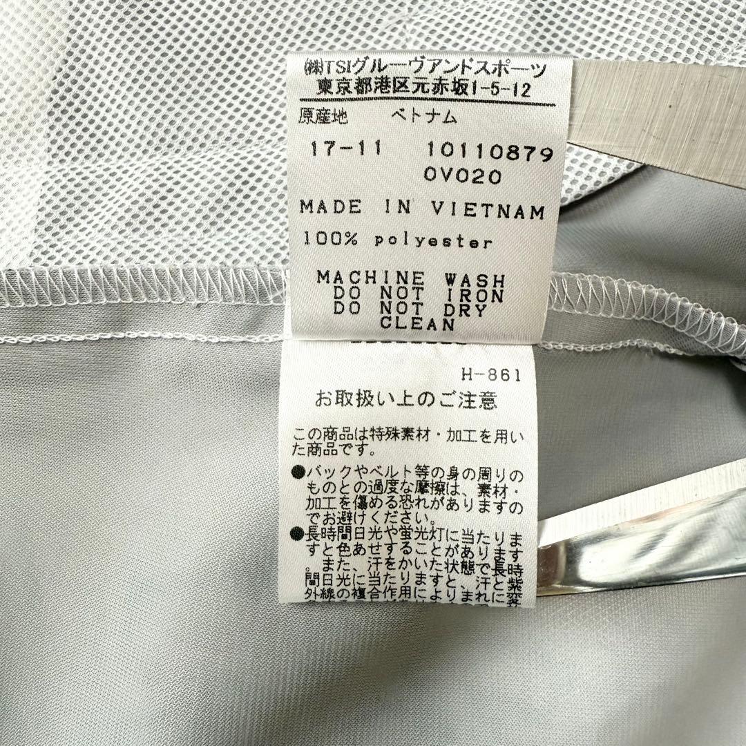 ニューバランスゴルフ スニーカー柄 総柄 パーカー ジャケット 防風 撥水 M