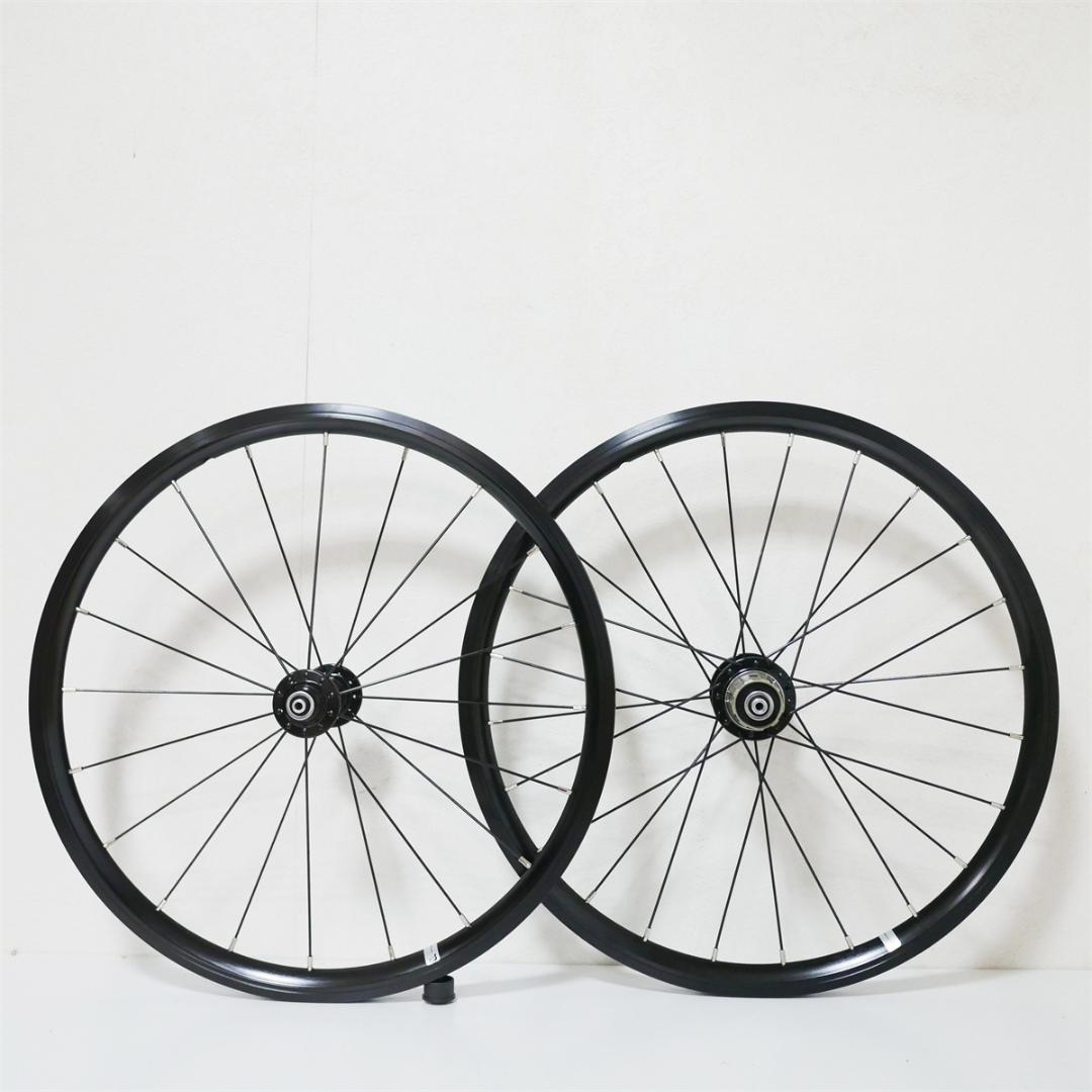 20インチ406ホイールセット　シマノ11速まで　Ｆ100Ｒ135　20mmリム