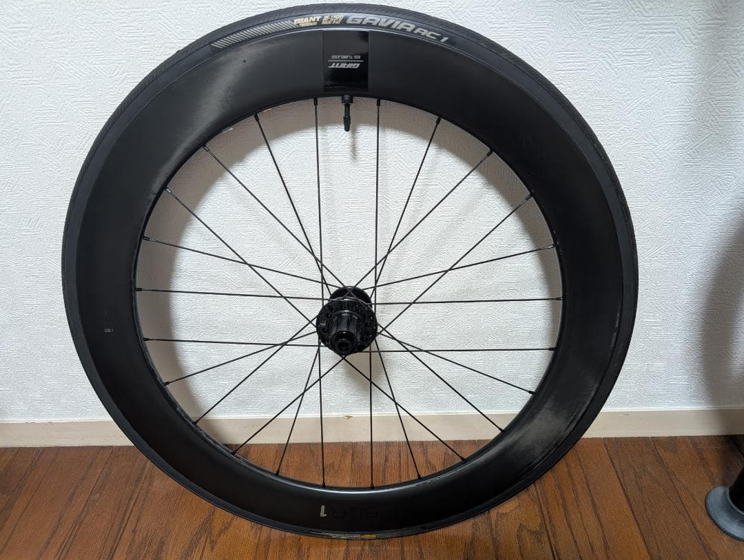 GIANT SLR1 42/65 DISC カーボンホイール 前後セット 未使用