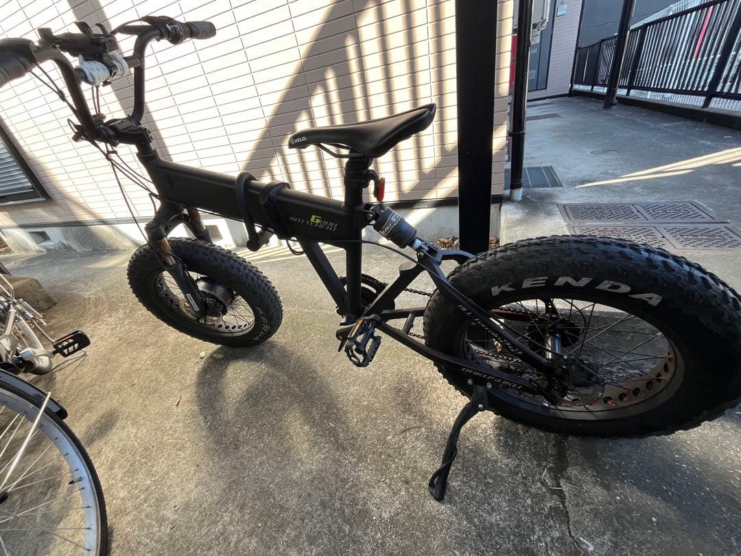 グランビート　折りたたみ 電動アシスト　ファットタイヤ