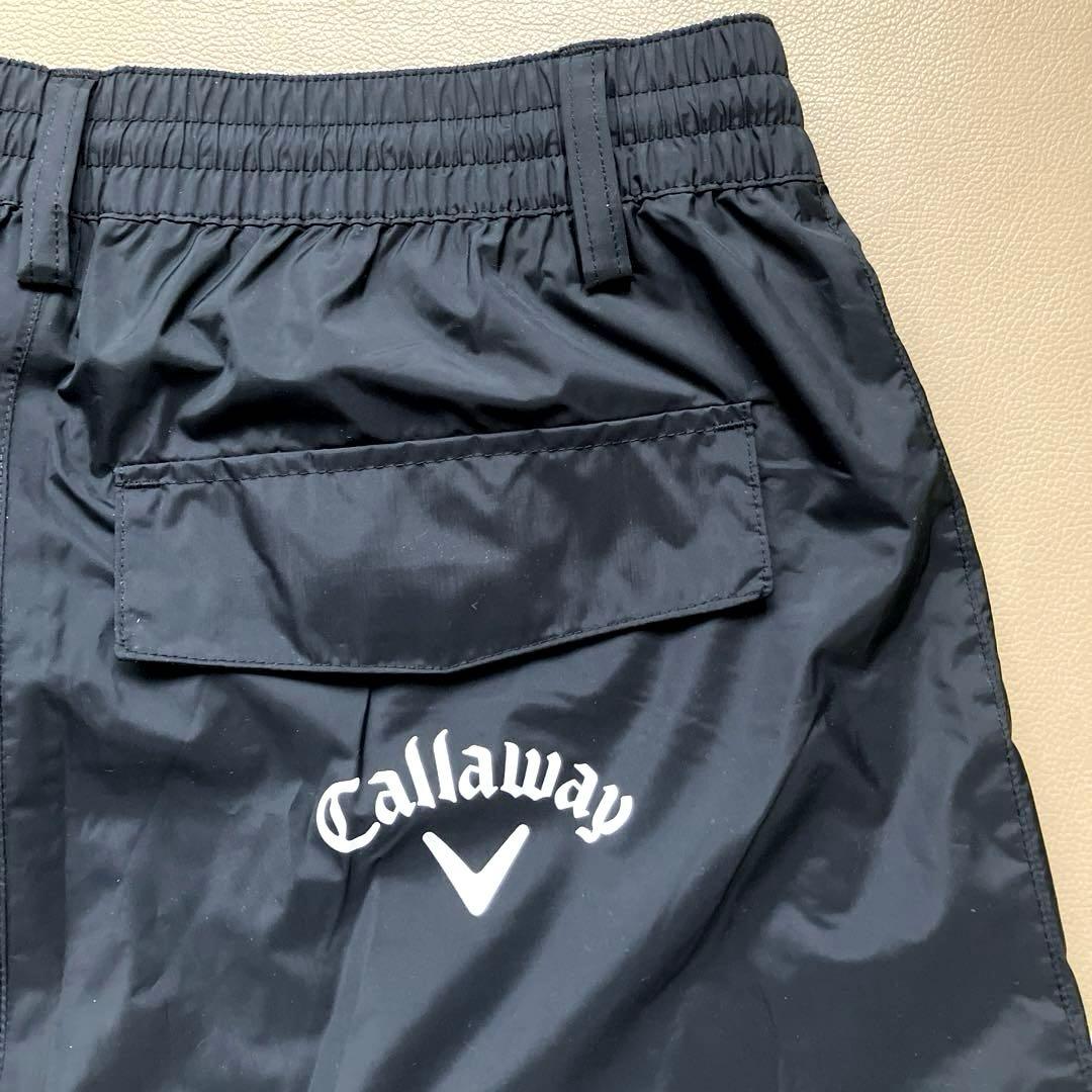 【美品】 Callaway メンズ レインウェア セットアップ S 収納袋付き