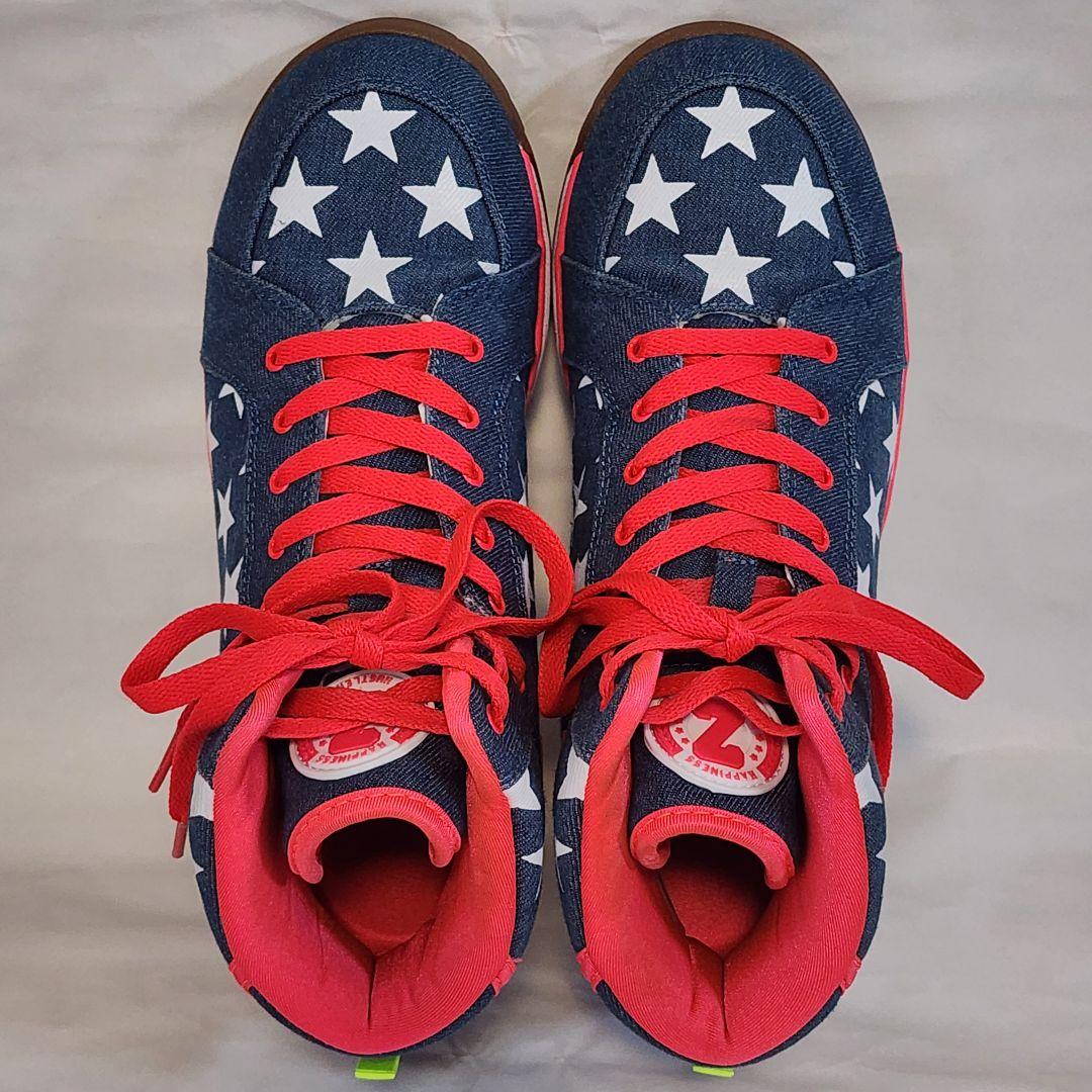 ZUMBA Energy Star US10 デニム ダンスシューズ 27 ①