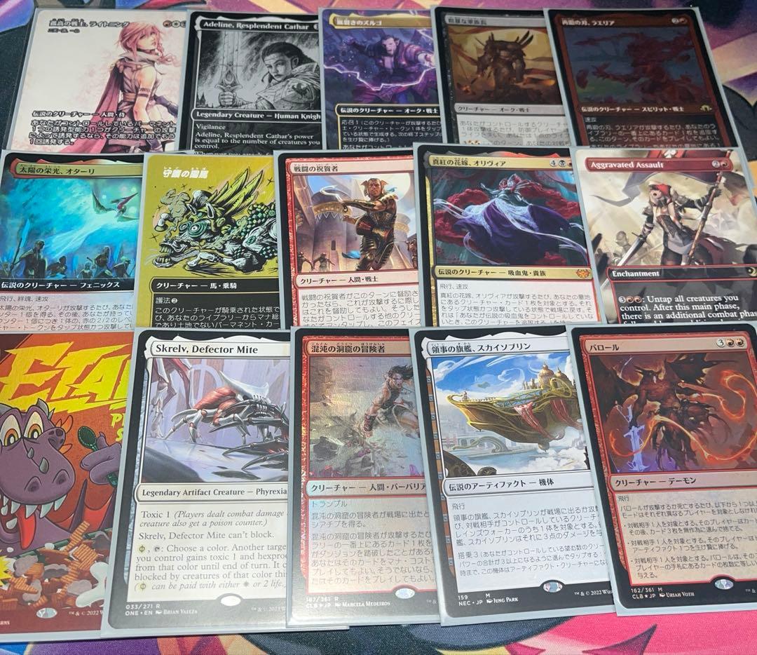 mtg 統率者デッキ 二天一流、一心(孤高の戦士、ライトニング) edh