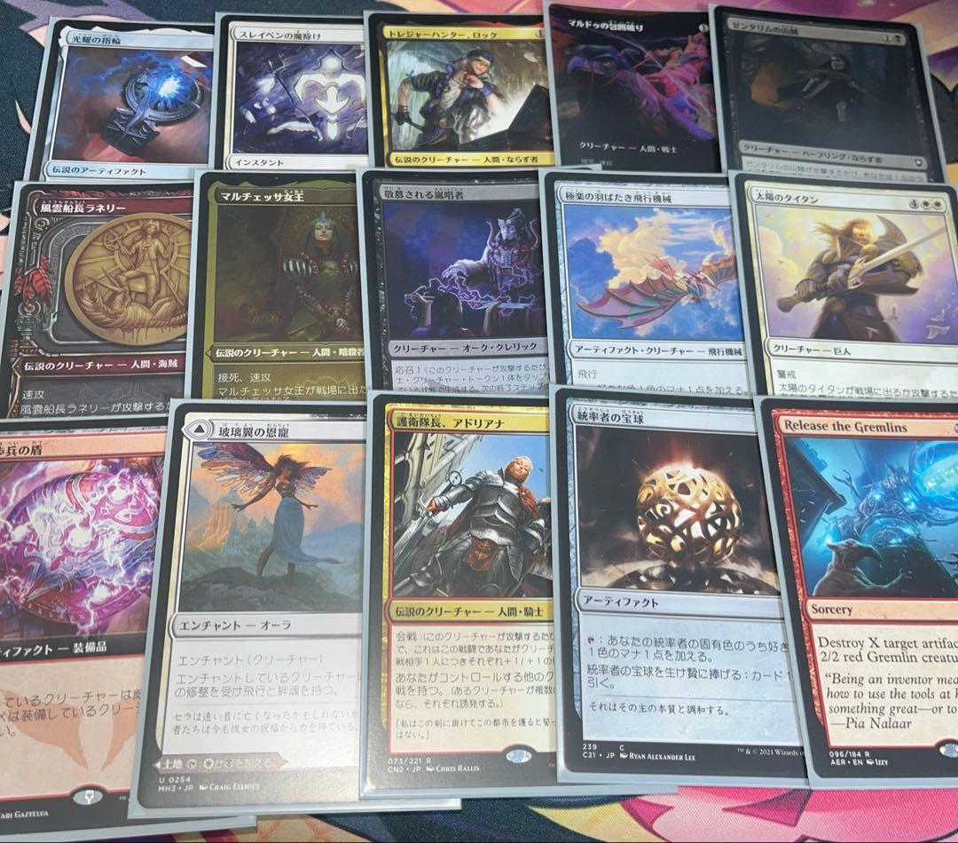 mtg 統率者デッキ 二天一流、一心(孤高の戦士、ライトニング) edh