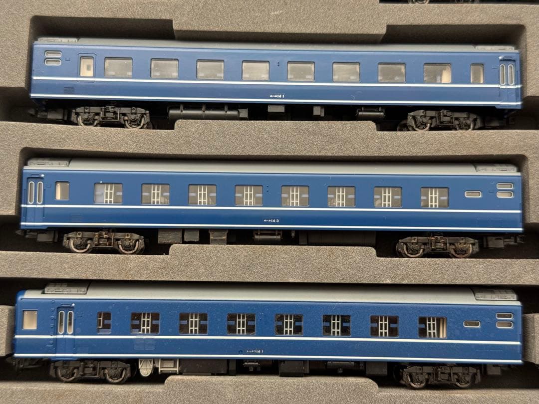 国鉄 14系14形特急寝台客車(さくら)基本セット　ジャンク