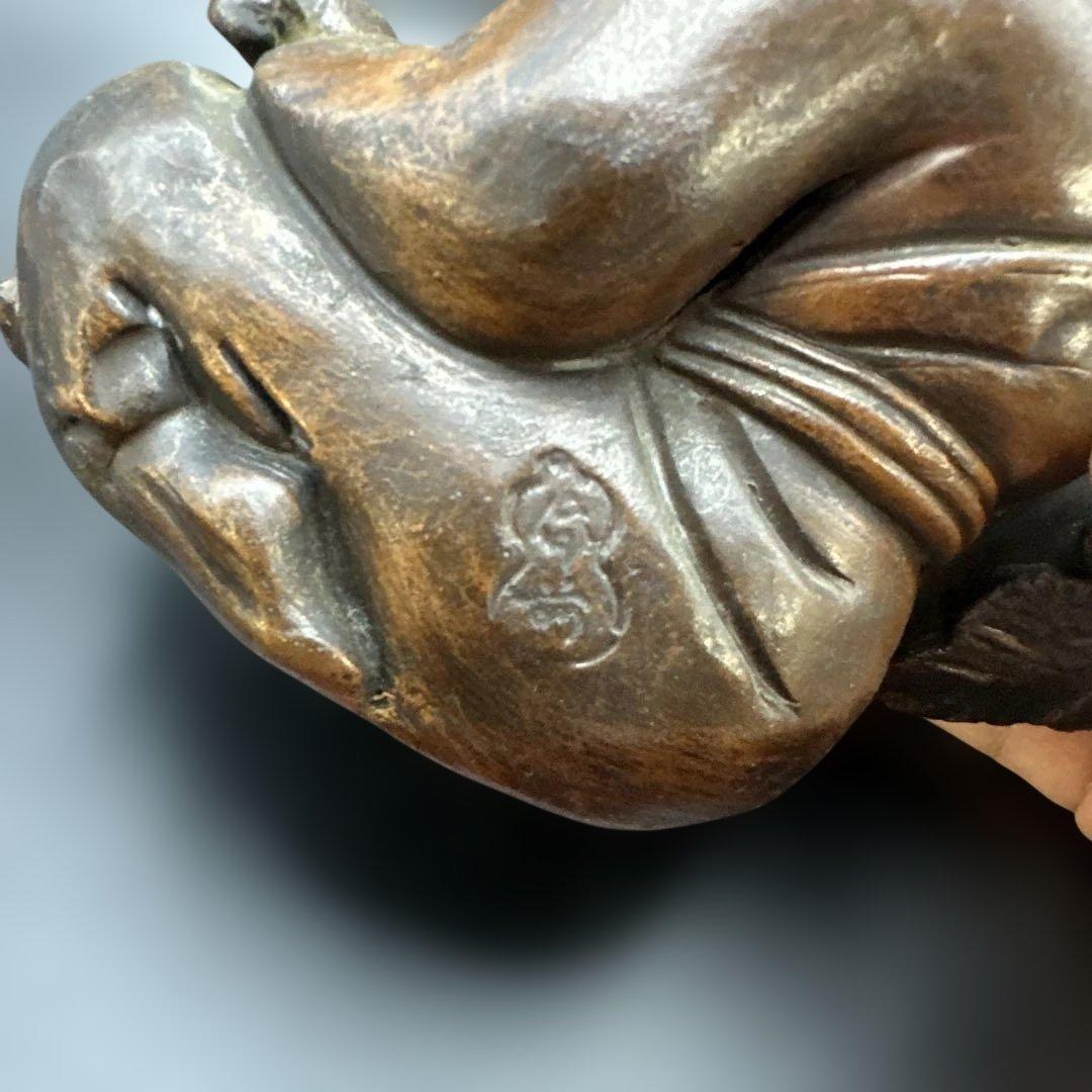 備前焼，置物， 七福神 縁起物 骨董品 古美術品