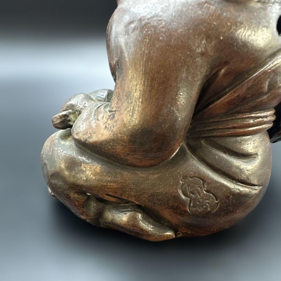 備前焼，置物， 七福神 縁起物 骨董品 古美術品