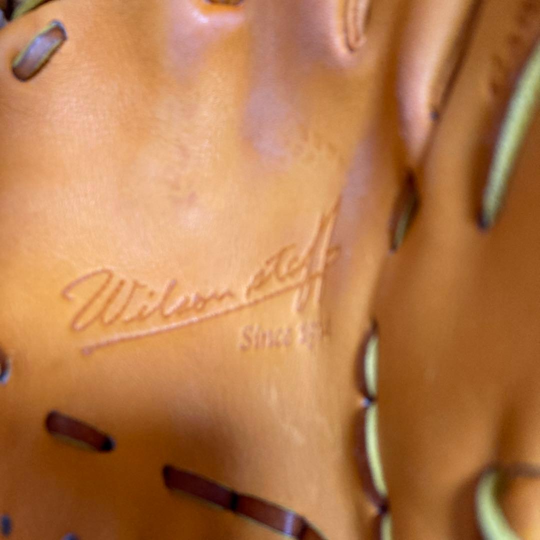 軟式野球内野手用グローブ　右投げ用　ウィルソンスタッフ　田中賢介モデル