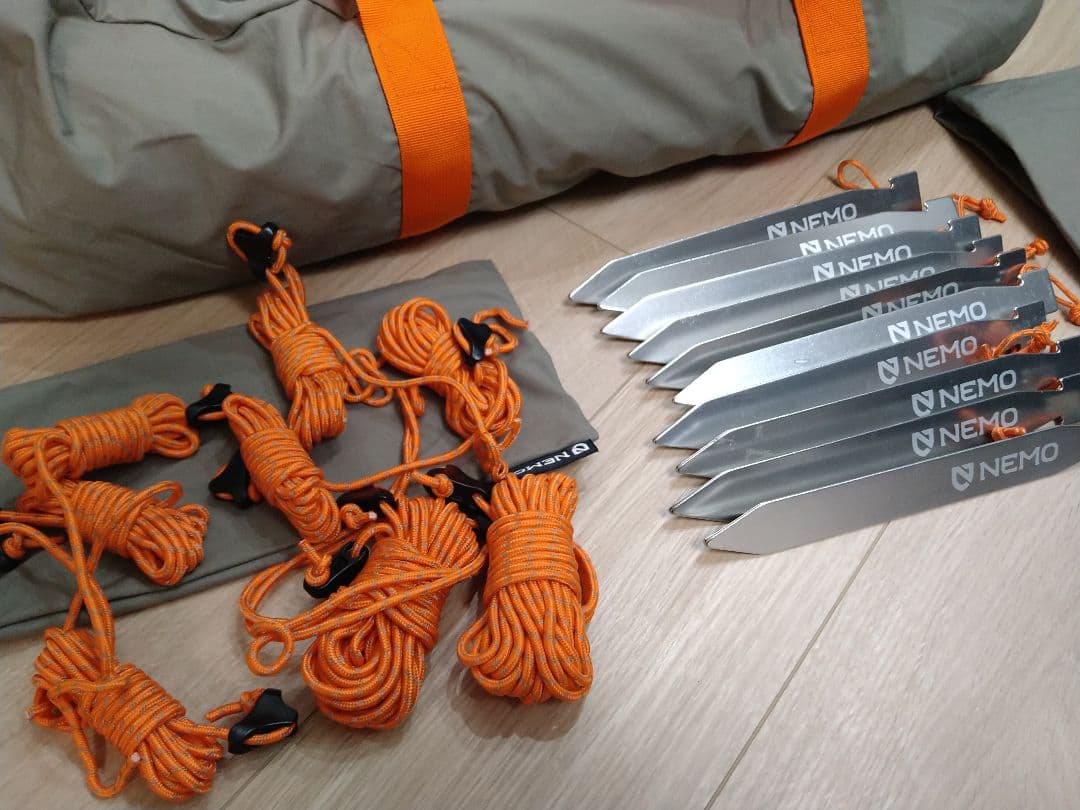 【希少】ニーモ シャドウキャスターエレメント ELEMENT 165 タープ