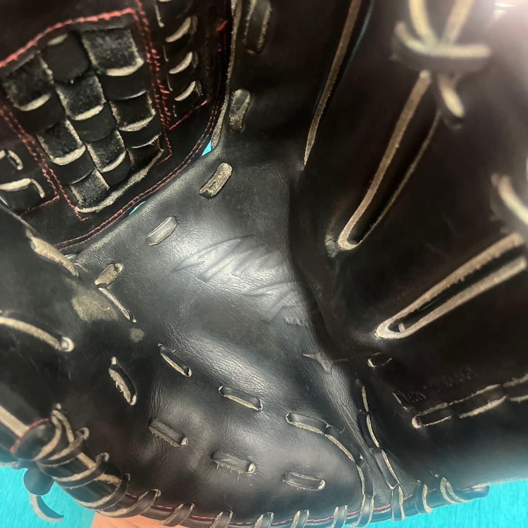 mizuno Pro 硬式グロープ 黒色
