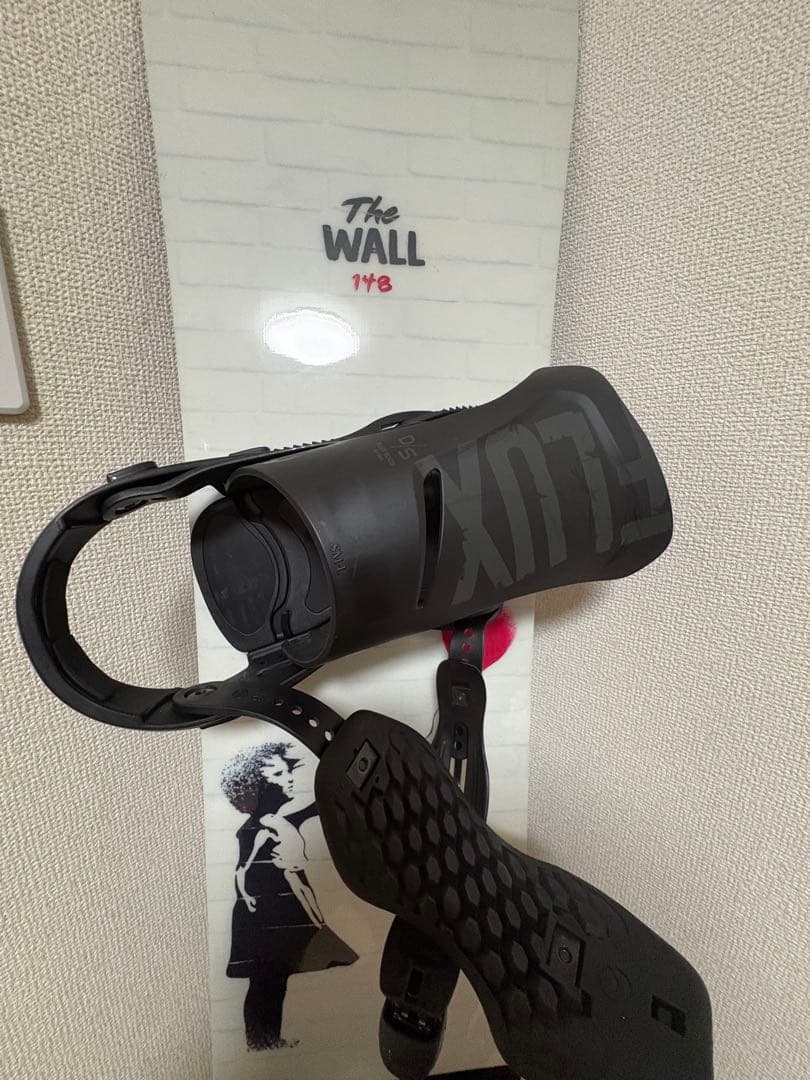 SALOMON スノーボード FLUXビンディング付き　バンクシーモデル！