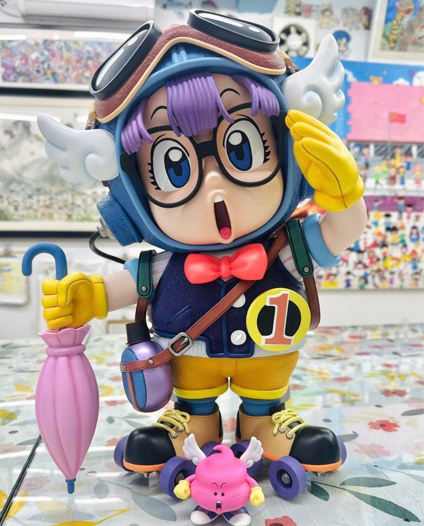 Dr.スランプ 1／2スケール アラレちゃん アラレ フィギュア ガレージキット