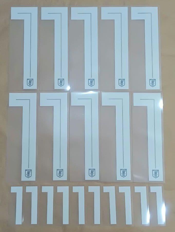 日本サッカー協会公認ナンバーキット