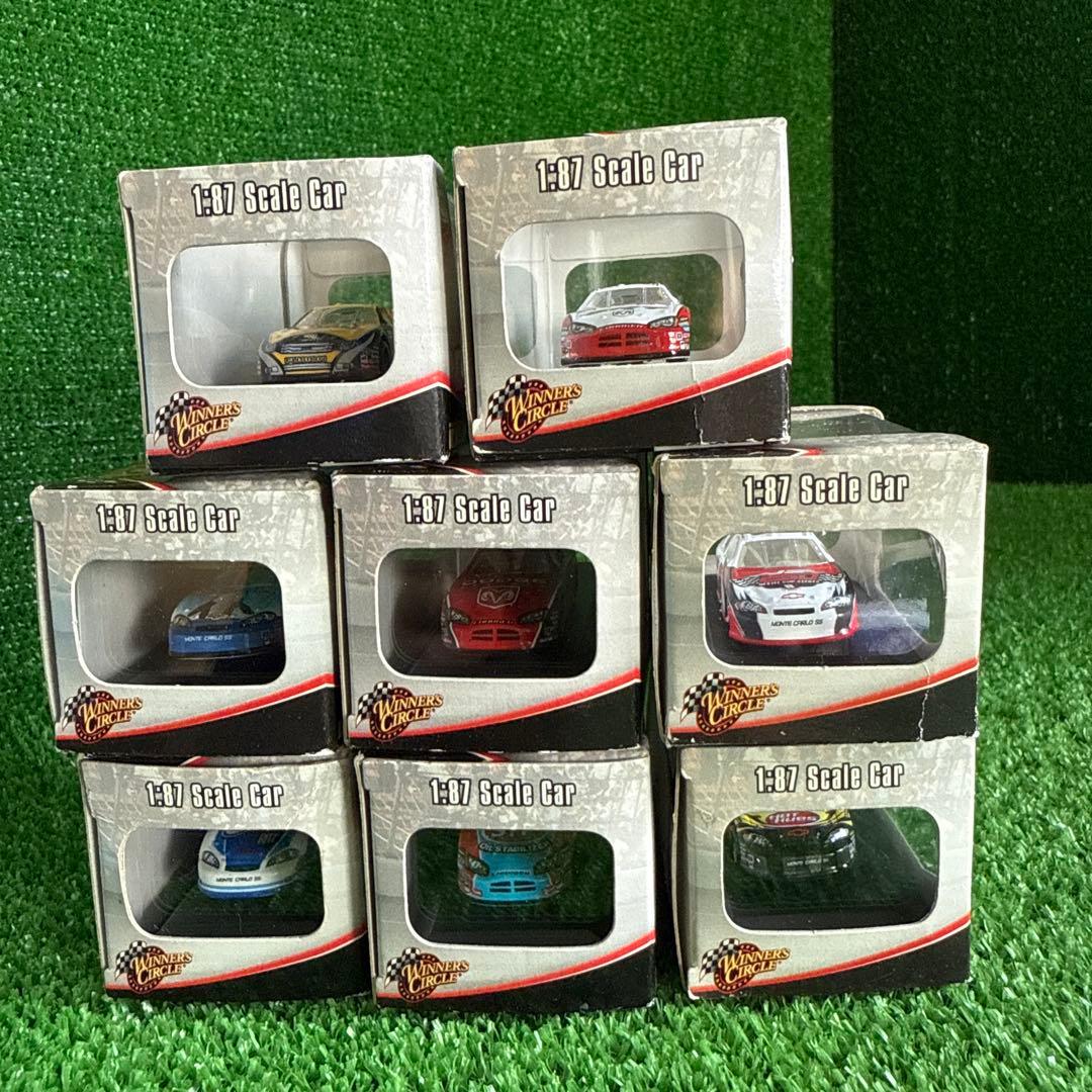 コ【26】NASCAR ダイキャスト モデルカー レーシングカー 玩具車 計8台