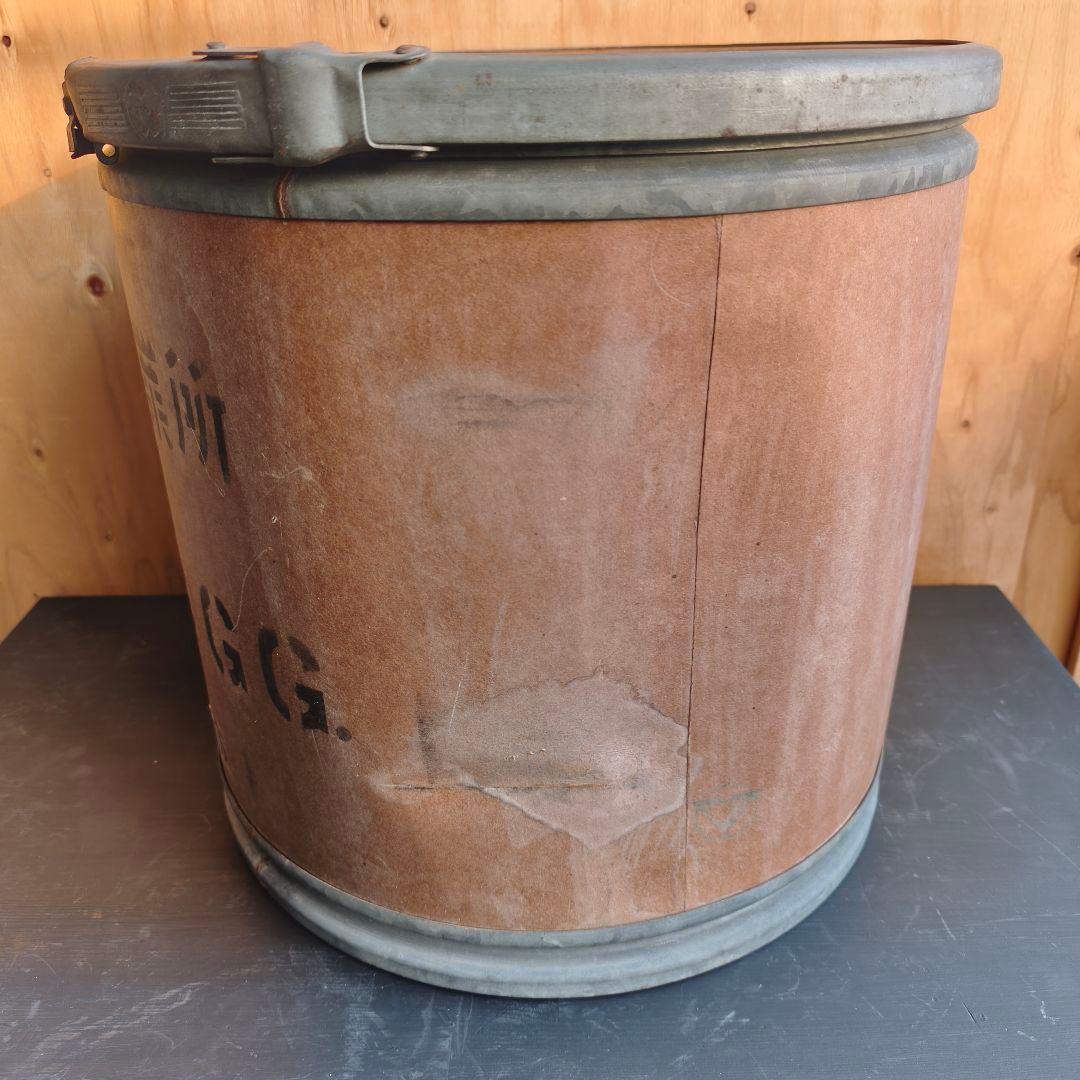 コンテナ ビンテージ 密閉 保存容器 ステンシル バケツ