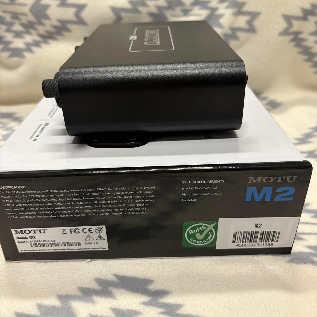 MOTU M2・Nobsound U5 バランス接続セット販売 おまけ付