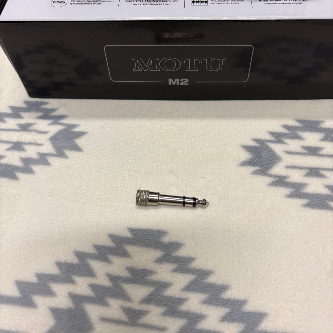 MOTU M2・Nobsound U5 バランス接続セット販売 おまけ付