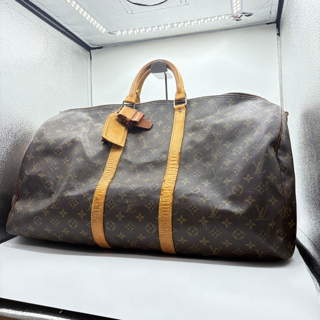 LOUIS VUITTON キーポル・バンドリエール55 モノグラム