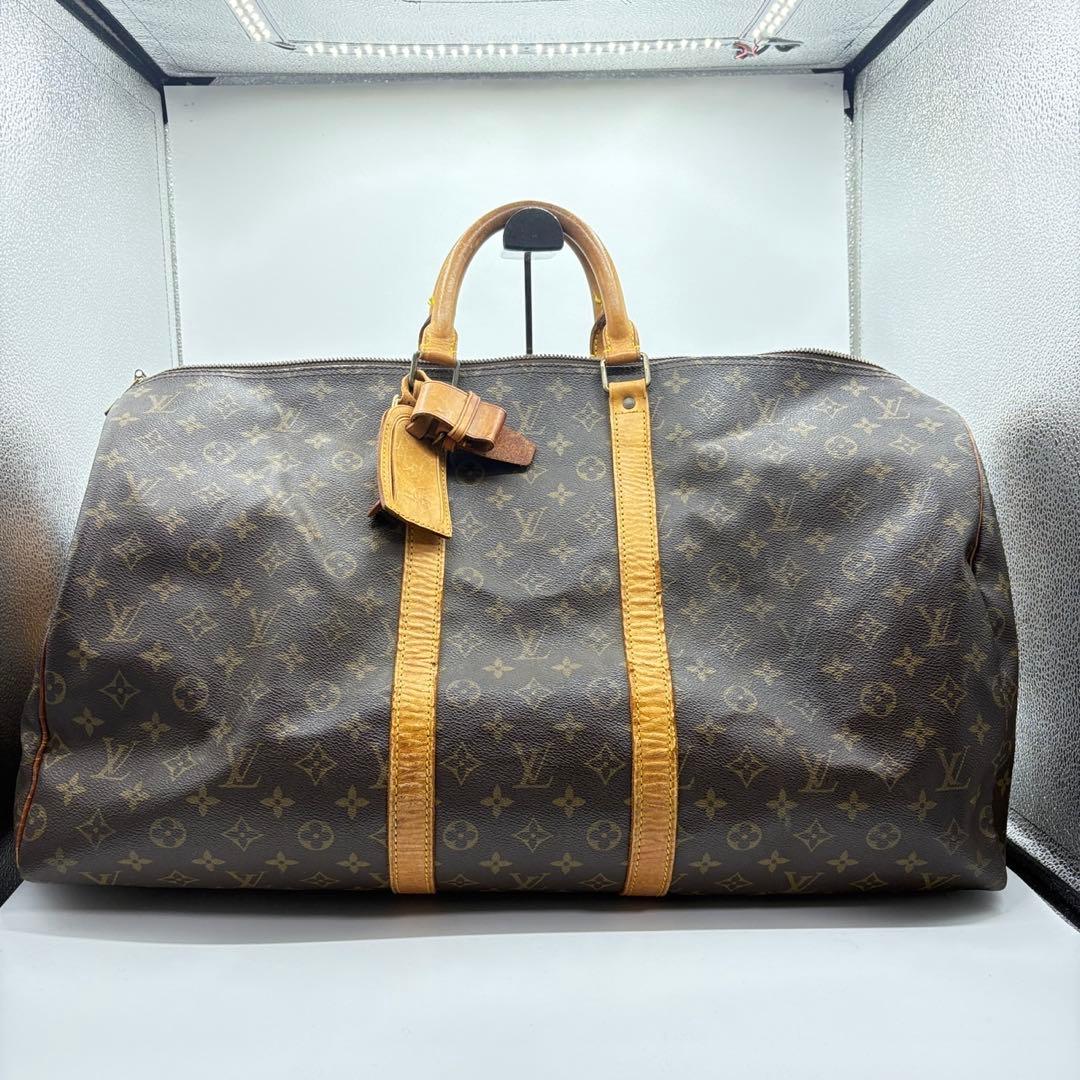 LOUIS VUITTON キーポル・バンドリエール55 モノグラム