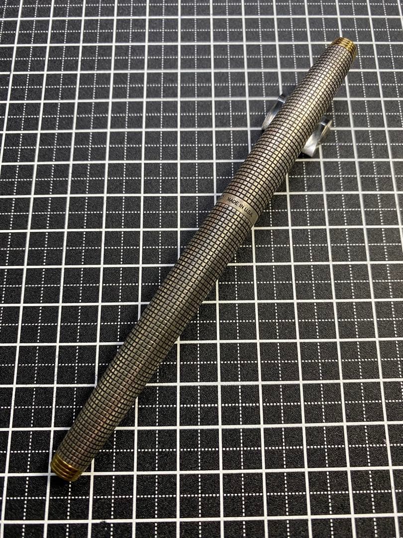 PARKER #75 CISELE フラットトップ　0目盛　万年筆　字幅EF程度