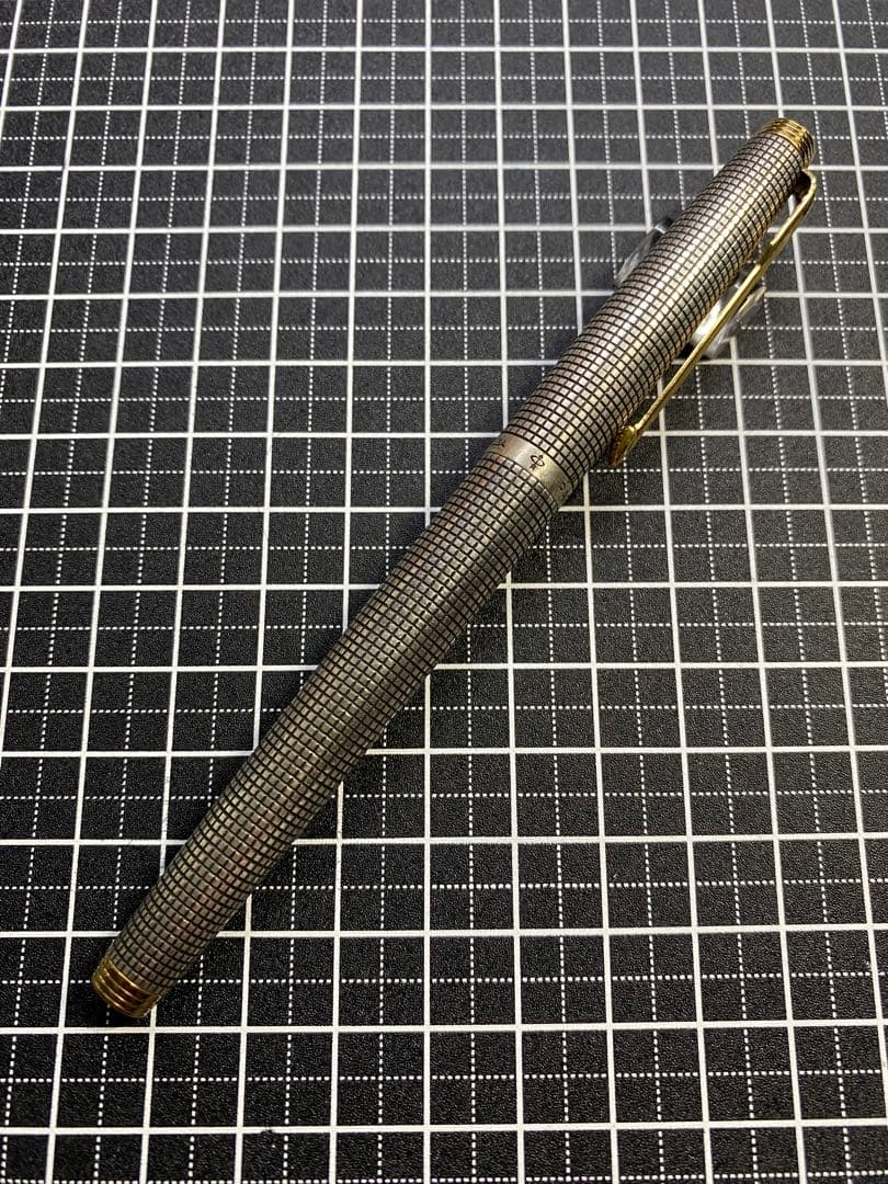 PARKER #75 CISELE フラットトップ　0目盛　万年筆　字幅EF程度